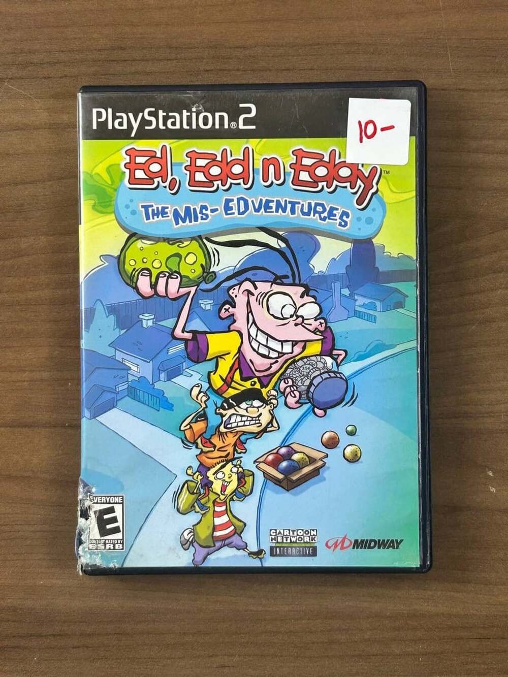 Ed Edd n Eddy The Mis-Edventures PS2 2005 Complete w/ Manual CIB